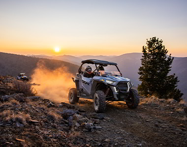 RZR Trail in the woods