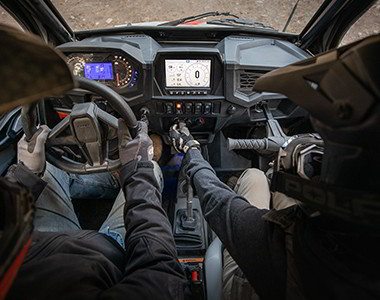 RZR Trail in the woods