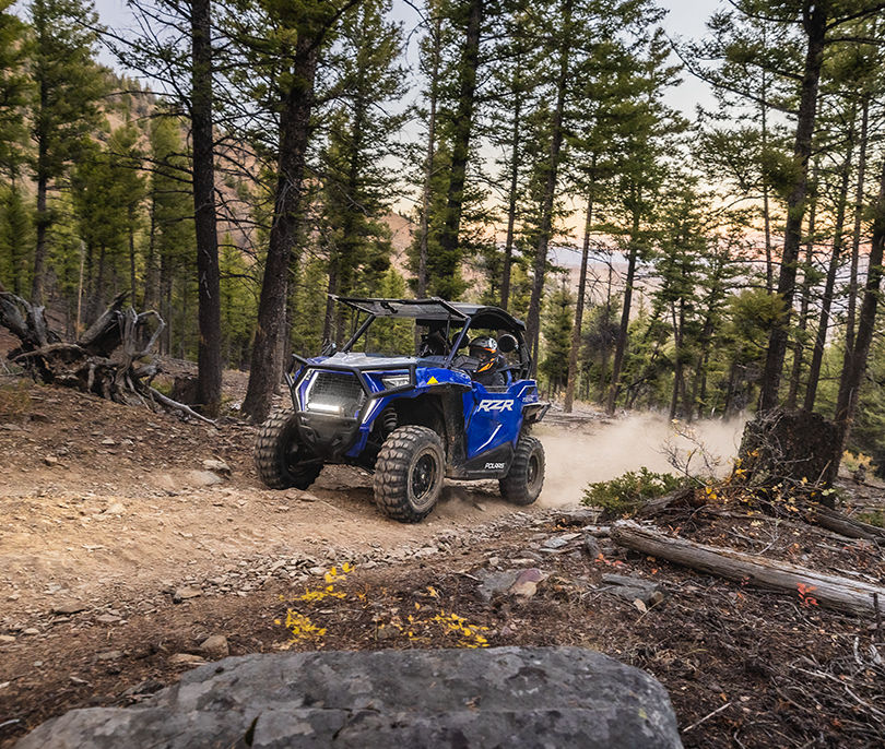 RZR Trail in the woods