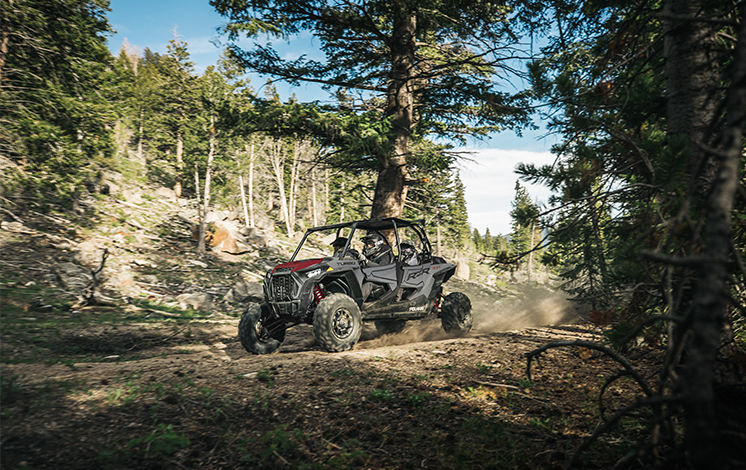 RZR XP 4 Turbo trail riding