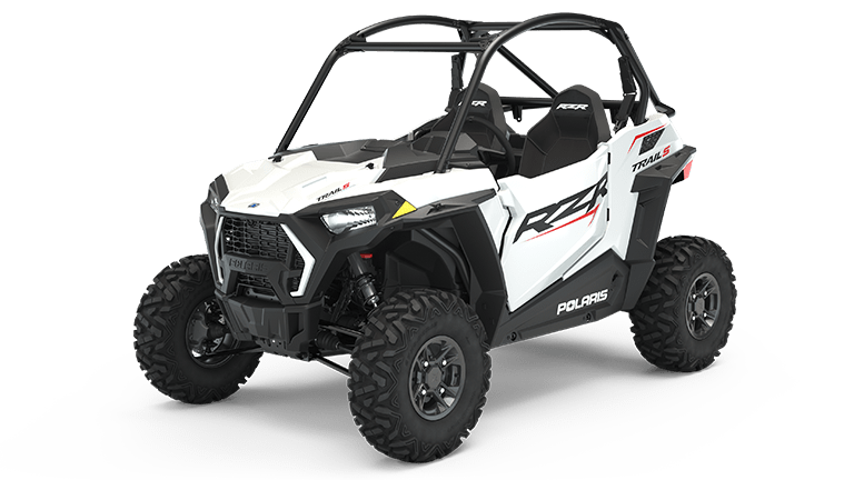 2021 Polaris RZR Trail S 900 Sport White Lightning