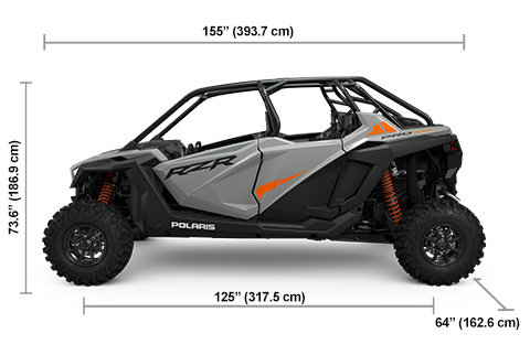 RZR Pro XP 4 Sport Ghost Gray FOX Shocks Specifications