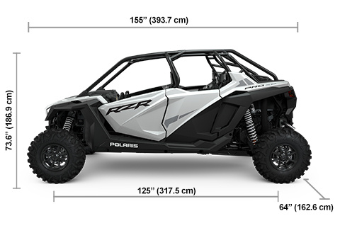 RZR Pro XP 4 Sport White Lightning FOX Shocks Specifications