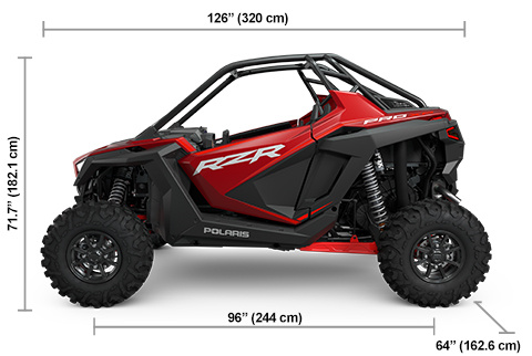 RZR Pro XP Premium Sunset Red FOX shocks Specifications