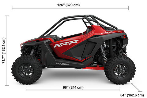 RZR Pro XP Premium Sunset Red FOX shocks Specifications
