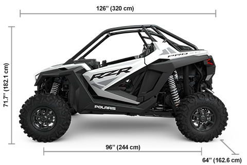 RZR Pro XP Sport White Lightning FOX shocks Specifications
