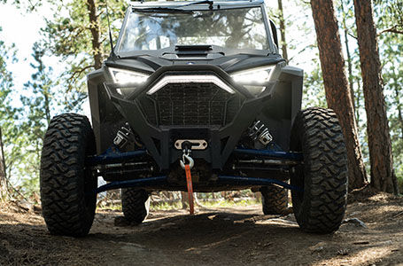 8x tougher front end of the Polaris RZR Pro XP