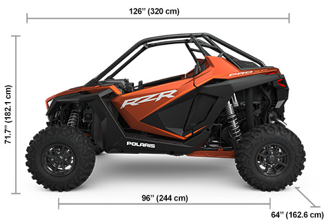 Spécifications du RZR Pro XP Premium orange rouille