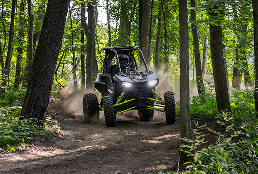 RZR Trail in the woods