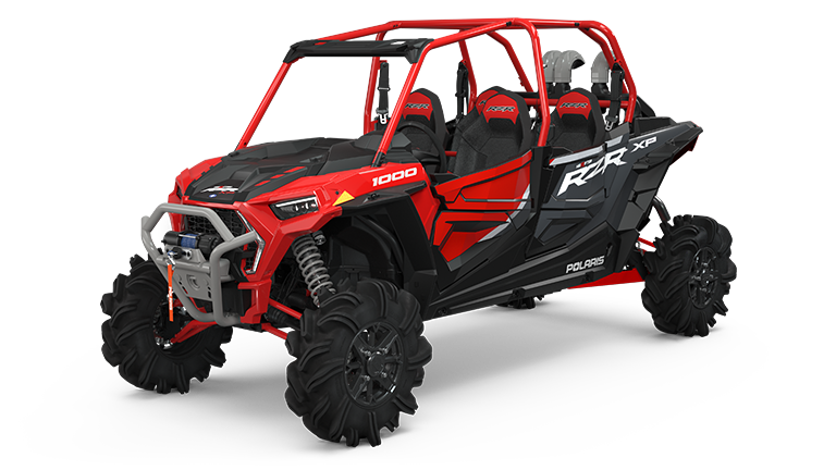 2022 Polaris RZR XP 4 1000 High Lifter Indy Red