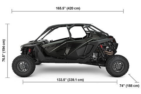 RZR Pro R 4 Ultimate Stealth Black Specifications