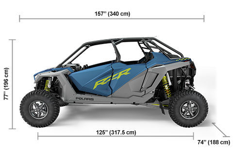 RZR Turbo R 4 Premium Blue Slate Specifications
