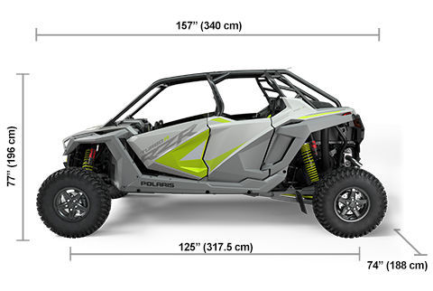 RZR Turbo R 4 Ultimate Ghost Gray Specifications