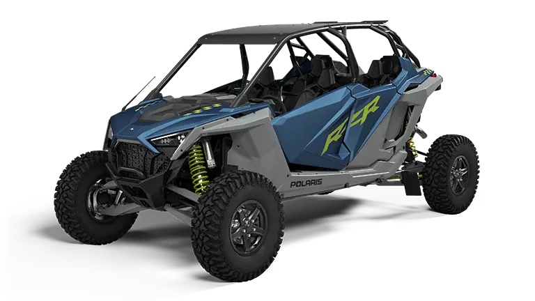 2022 Polaris RZR Turbo R 4 Premium Blue Slate - RIDE COMMAND Package