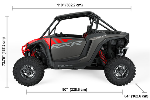 Specs: 2024 Polaris RZR XP 1000 Ultimate Indy Red