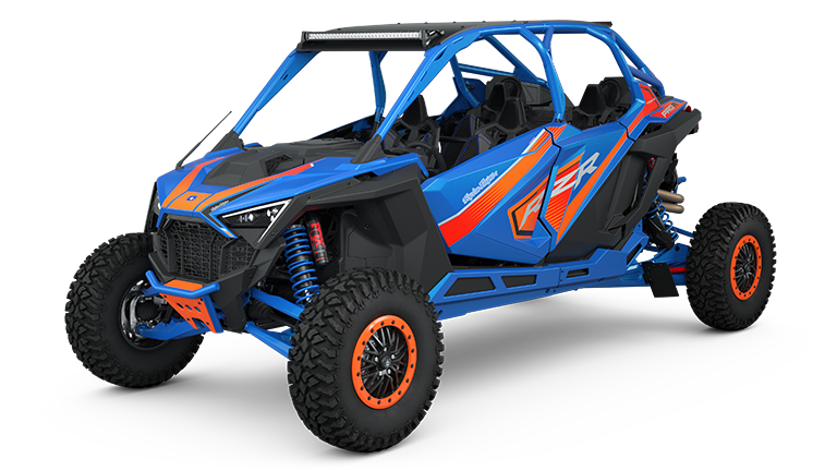 2023 Polaris RZR Pro R 4 Troy Lee Designs Edition Electric Blue