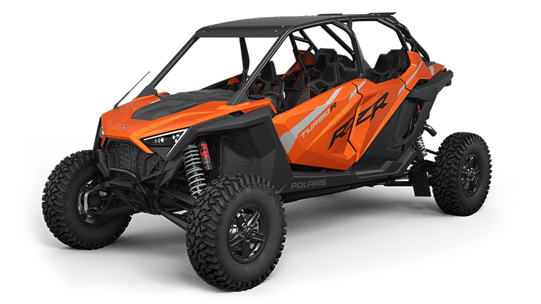 Pro R Orange 2023 Polaris RZR Turbo R 4 Ultimate Orange Madness