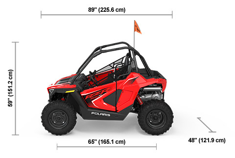 Specs: 2025 Polaris RZR 200 EFI Indy Red