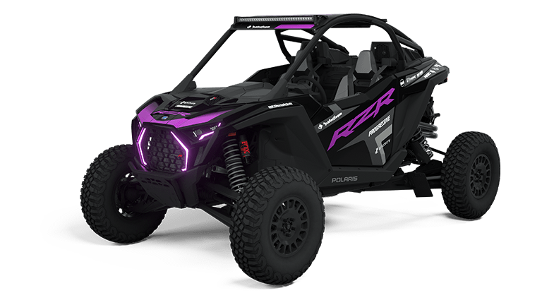Specs: 2025 Polaris RZR Pro R Race Replica Edition Podium Purple