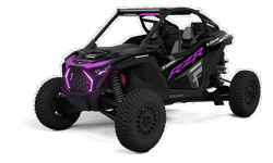 2025 Polaris RZR PRO R 4 Ultimate Black Crystal / Radiant