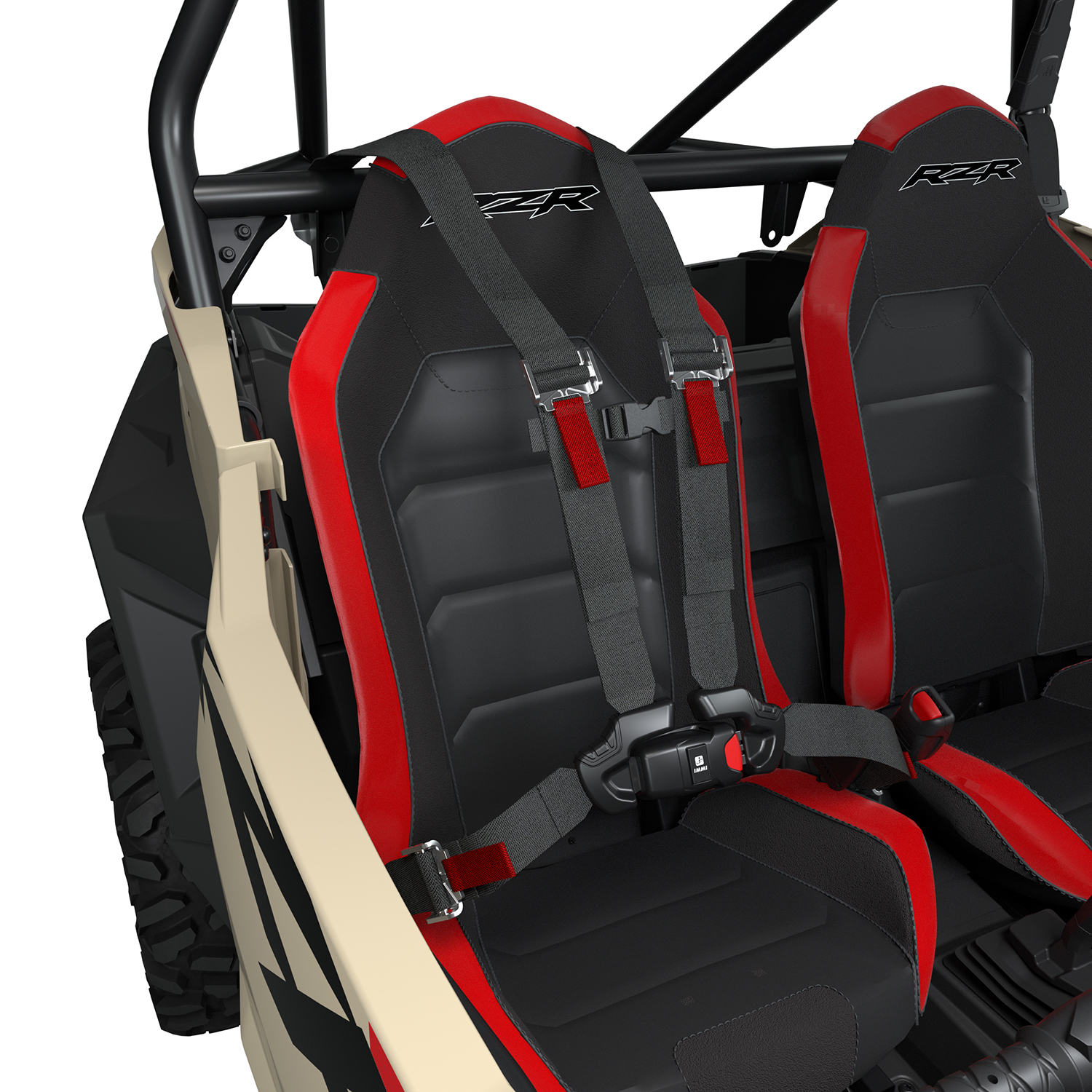 ZR400-ll RZR Sub Zero 4-Point Seat Harness - Driver and Passenger, 2