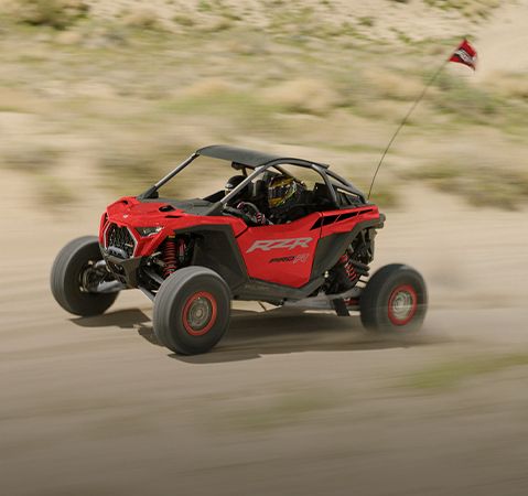 View 2026 Polaris RZR Pro R models.