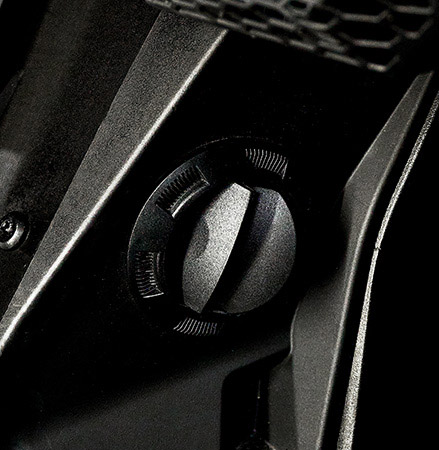 360-degree rotating airflow vent featured in the 2026 Polaris RZR Pro S SxS.