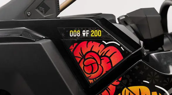 008 of 200 vinyl of a 2026 Polaris RZR Pro S 4 Ultimate Calavera LE SxS.