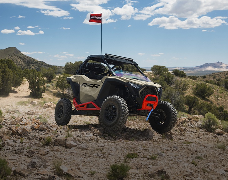View the Backcountry Package for the 2026 Polaris RZR Pro XP SxS.