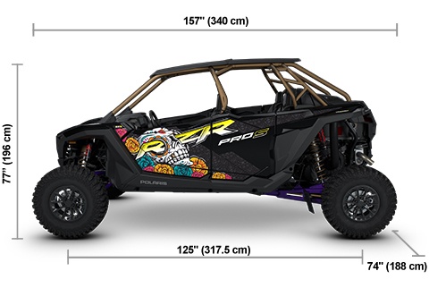 Specs: 2026 Polaris RZR Pro S 4 Ultimate Calavera Edition