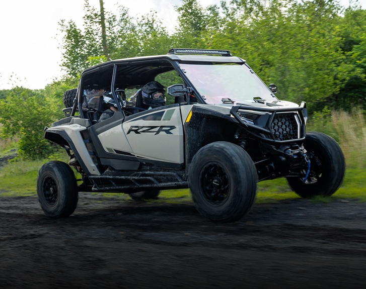 View the Trail accessory package for the 2026 Polaris RZR XP S SxS.