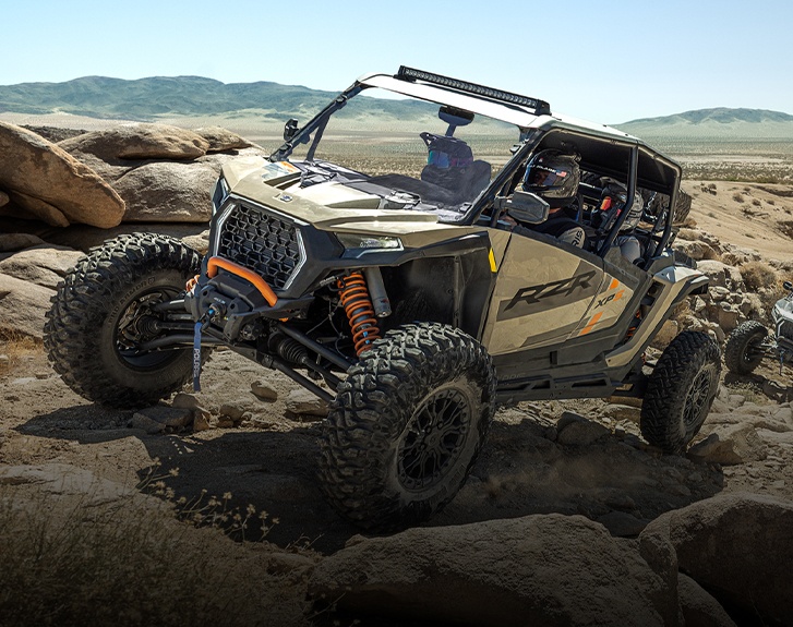 View the Backcountry accessory package for the 2026 Polaris RZR XP S SxS.