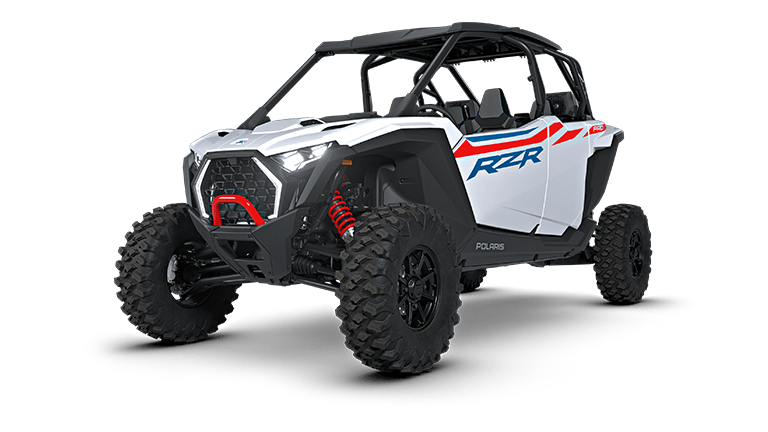 RZR Pro XP 4 Ultimate Ghost White Metallic