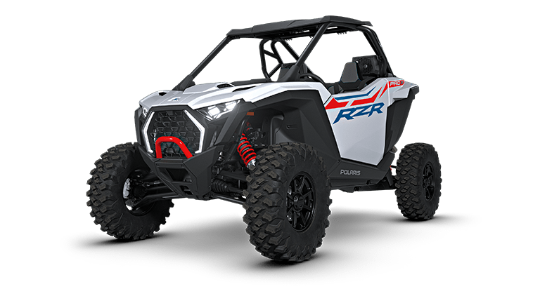 RZR Pro XP Ultimate Ghost White Metallic