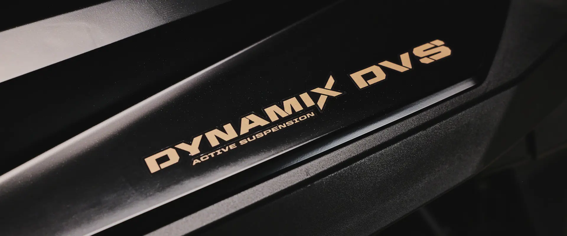 DYNAMIX DVS Active Suspension badging on a 2027 Polaris RZR Pro R Boost Ultra side-by-side.