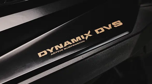 DYNAMIX DVS Active Suspension badging on a 2027 Polaris RZR Pro R Boost Ultra side-by-side.