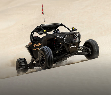 Explore accessories from the Dune Package for the 2027 Polaris RZR Pro R side-by-side.