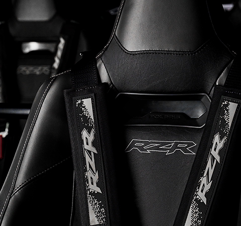 Sporty seats in a 2027 Polaris RZR Pro S side-by-side.