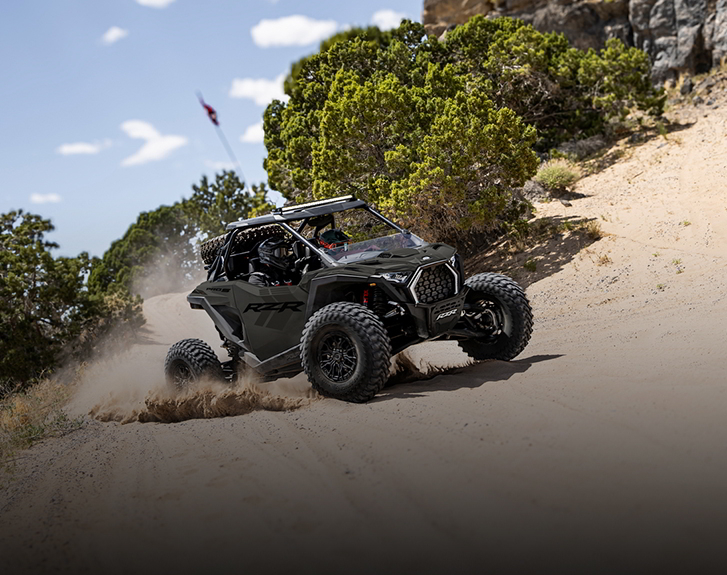 Explore accessories from the Desert Package for the 2027 Polaris RZR Pro S side-by-side.