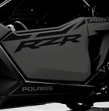 Solid half doors on a 2027 Polaris RZR Pro XP side-by-side.