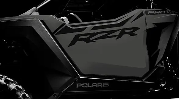 Half doors on a 2027 Polaris RZR Pro XP side-by-side.