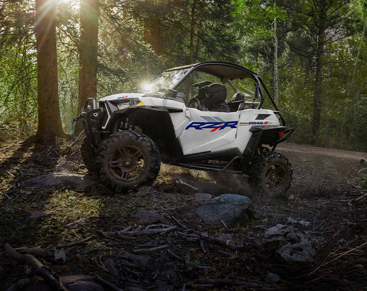 Explore accessories from the Trailblazer Package for the 2027 Polaris RZR Trail S side-by-side.
