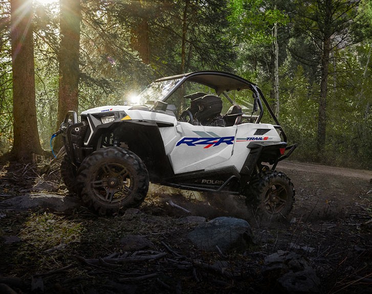 Explore accessories from the Trailblazer Package for the 2027 Polaris RZR Trail SxS.