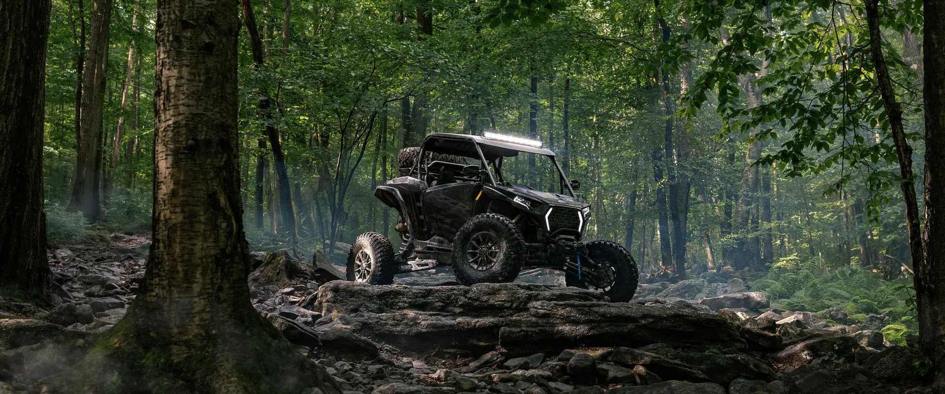 An Onyx Black 2027 Polaris RZR XP S Ultimate side-by-side.