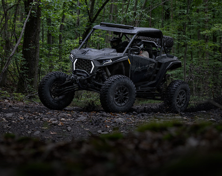 Explore accessories from the Trail Package for the 2027 RZR XP SxS.