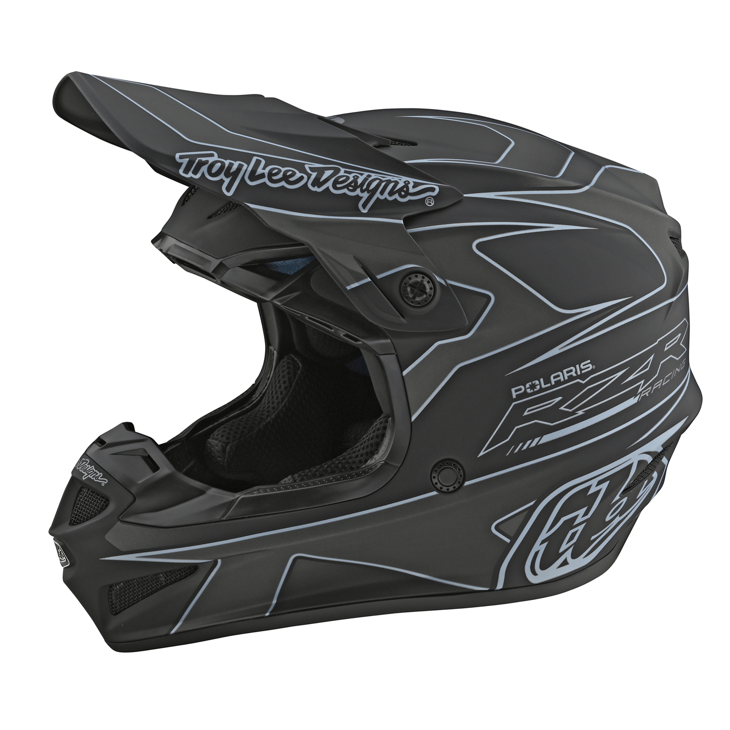 Troy Lee Designs SE4 Helmet, Blue | Polaris EN-CA