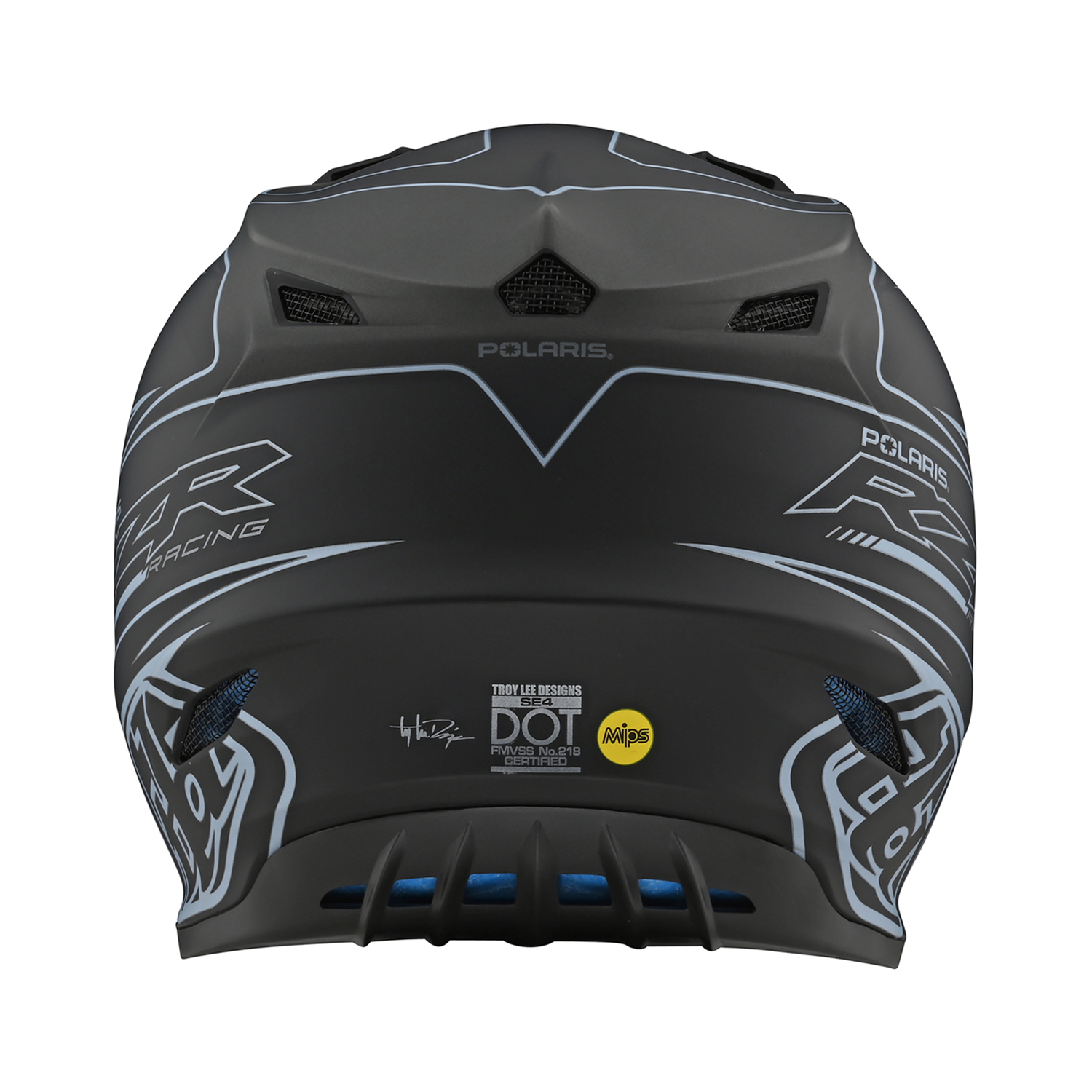 Troy Lee Designs RZR SE4 Polyacrylite Helmet with MIPS Polaris RZR