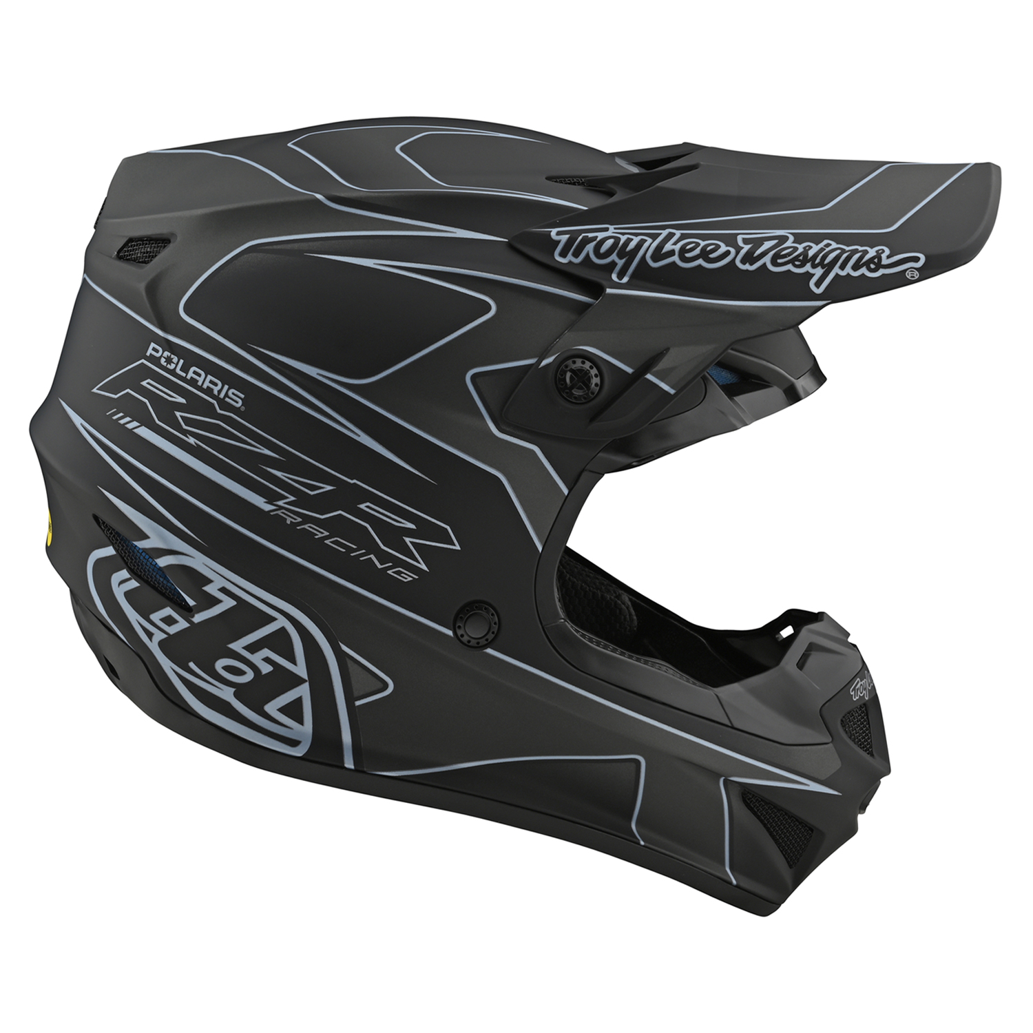 Troy Lee Designs RZR SE4 Polyacrylite Helmet with MIPS Polaris RZR