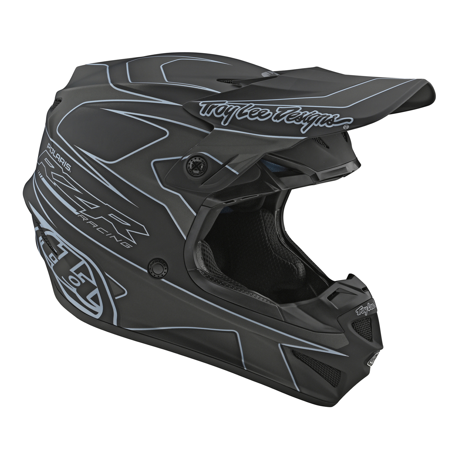 Troy Lee Designs RZR SE4 Polyacrylite Helmet with MIPS Polaris RZR
