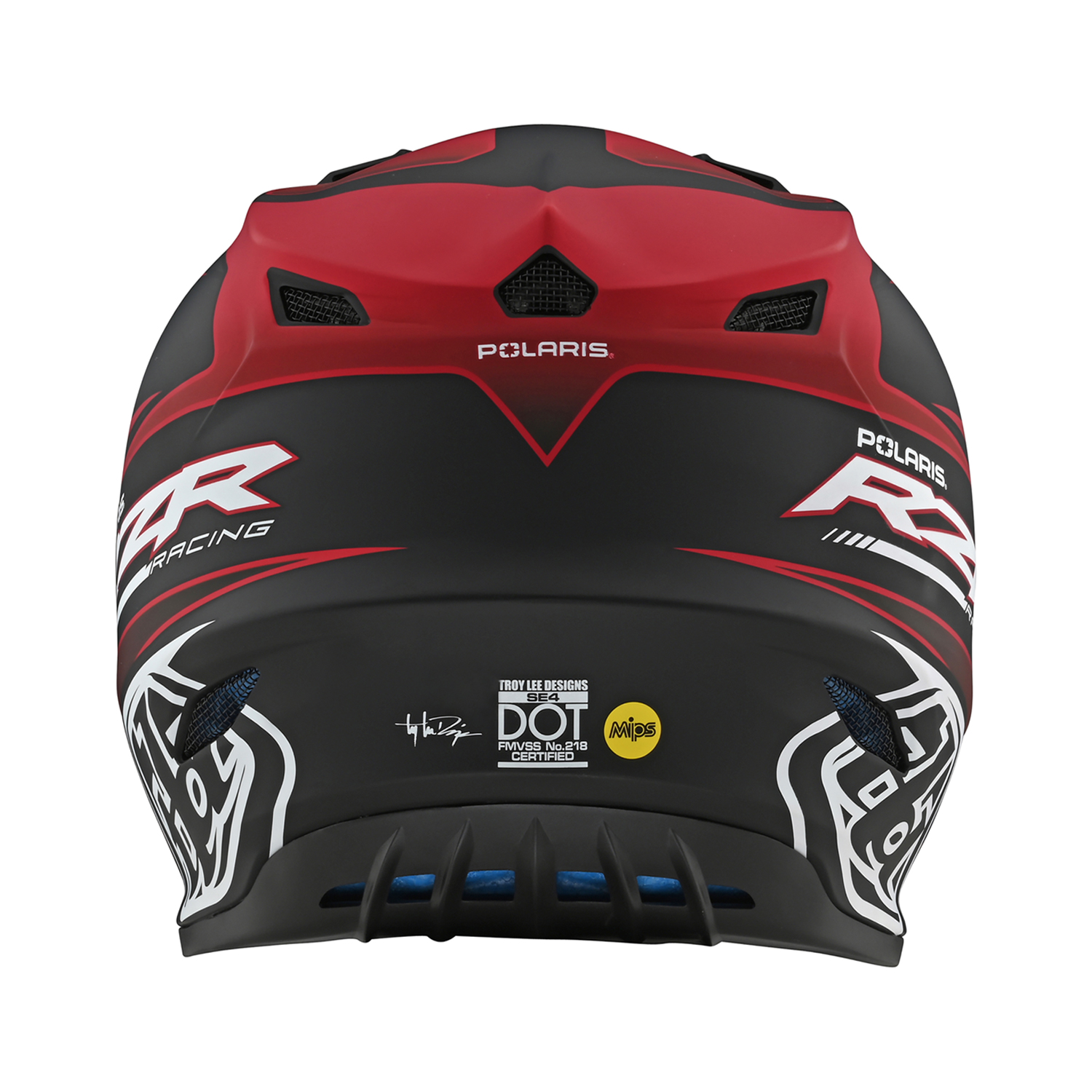 Troy Lee Designs RZR SE4 Polyacrylite Helmet with MIPS Polaris RZR